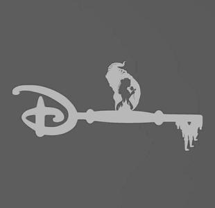 Key Beauty and the beast - Key beauty and the beast - 2D