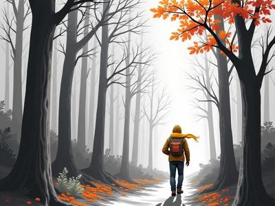 fall color pop