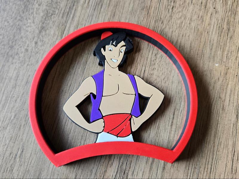 Aladdin Disney ears for 5 magnet headband