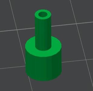 Fiber Optic holder for CAMS rhinestone machines