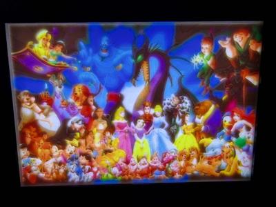 Disney Lithophan