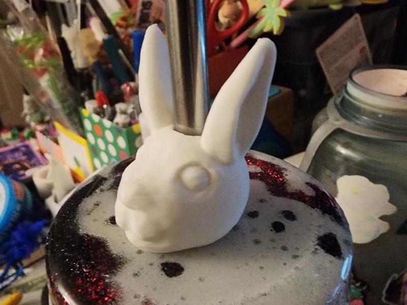 Bunny Straw Topper