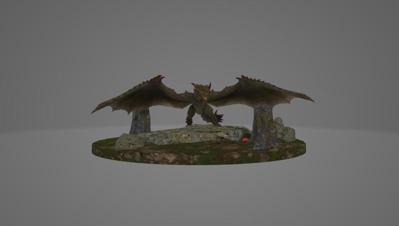 MONSTER HUNTER THORNS FIGURE