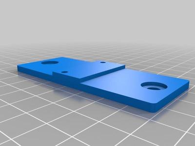 FSR Board Mount for Kossel 25000 Vertices
