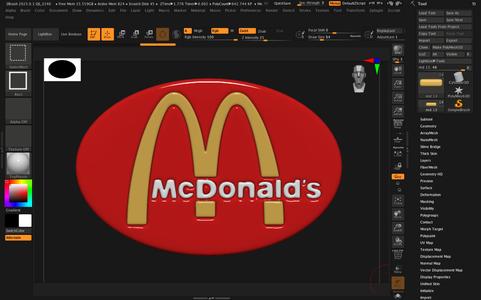 Mc Donalds sign