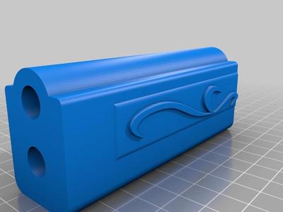Mami Tomoe Rifle (Partially sliced for smaller printer)