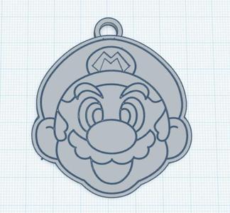 Super Mario Bros Keychain