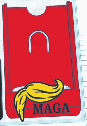 MAGA Trump Badge holder add on