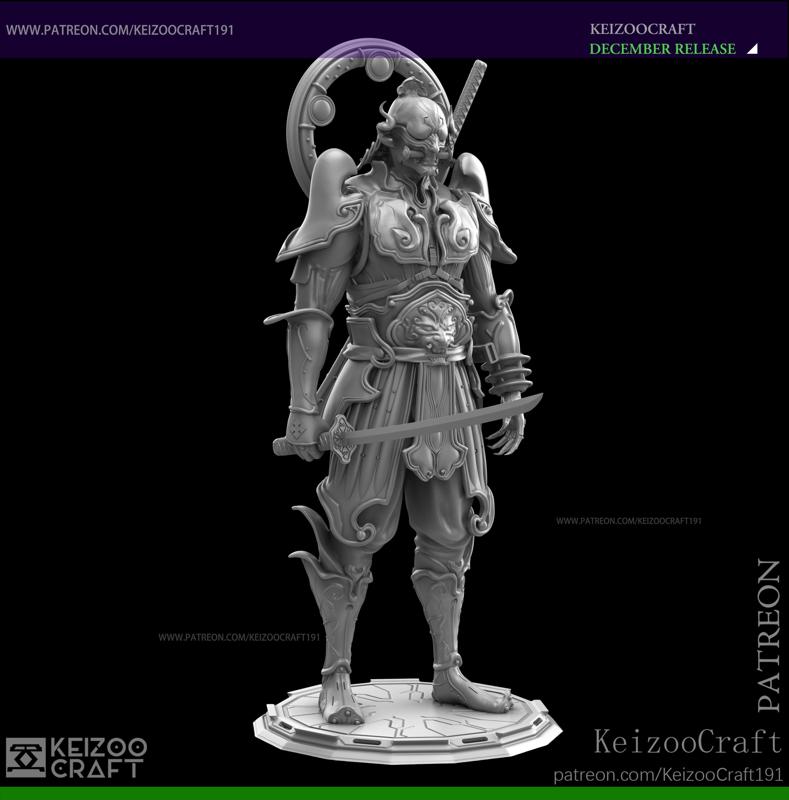 Yoshimitsu tekken-samurai-tekken-warrior-3D PRINTABLE