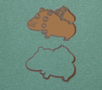 capybara cookie cutter