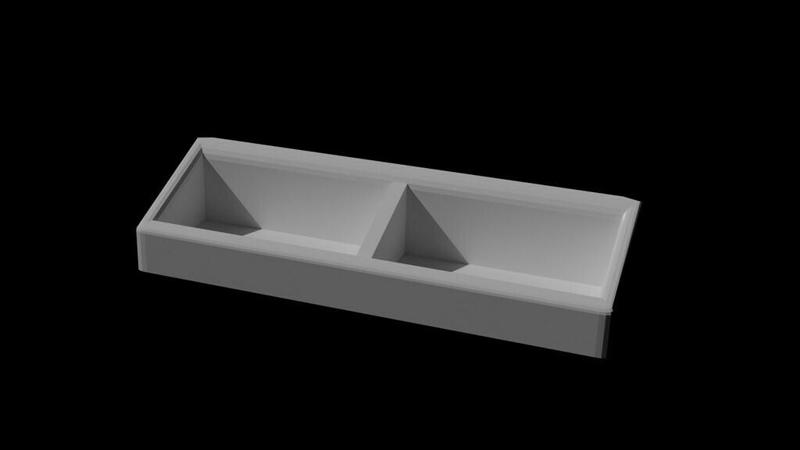 Simple ground bird feeder