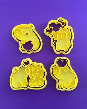 Capybaras Cookie cutters