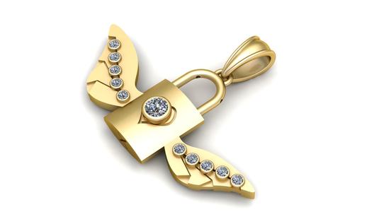 LockPendant  3D printable model
