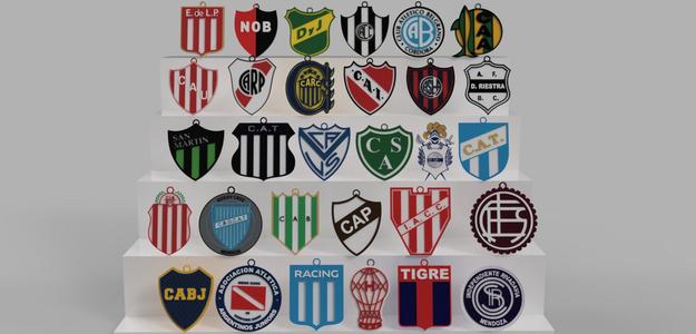 Argentine League Key Rings