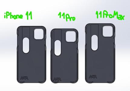 iPhone 11 Series - Sliding Middle Finger Case