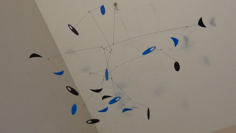 Mobile Art - Black and Blue
