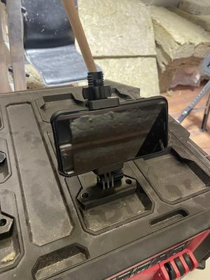 Milwaukee Packout phone holder (Milwaukee packout telefonholder)