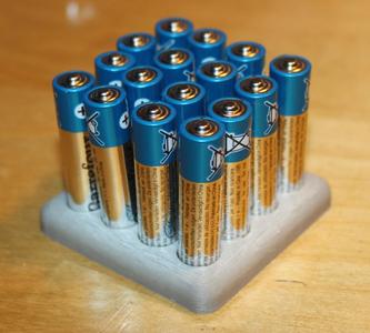 Parametric AAA LR03 Battery holder / N20 cartridge holder