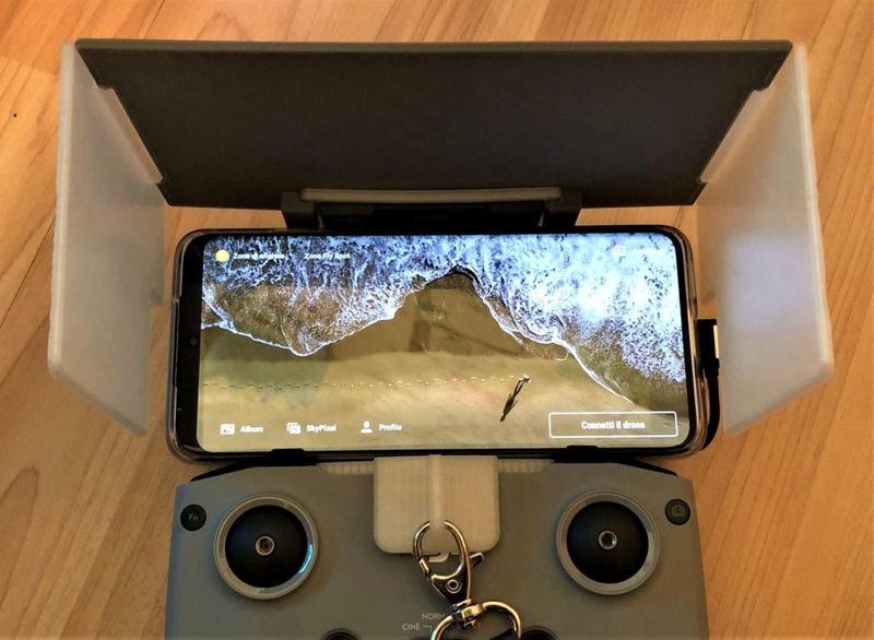 Dji Mini 2 (Air 2 / Air 2s) Sun Shade/Hood - Para Luce Smartphone