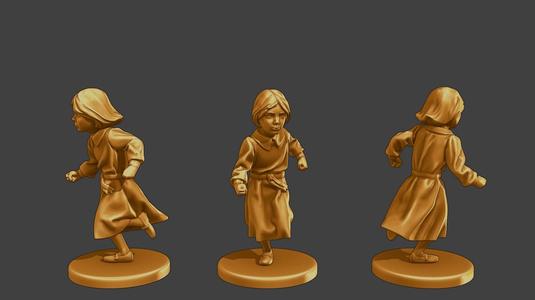 ww2 Casual Little Girl CLG1 003