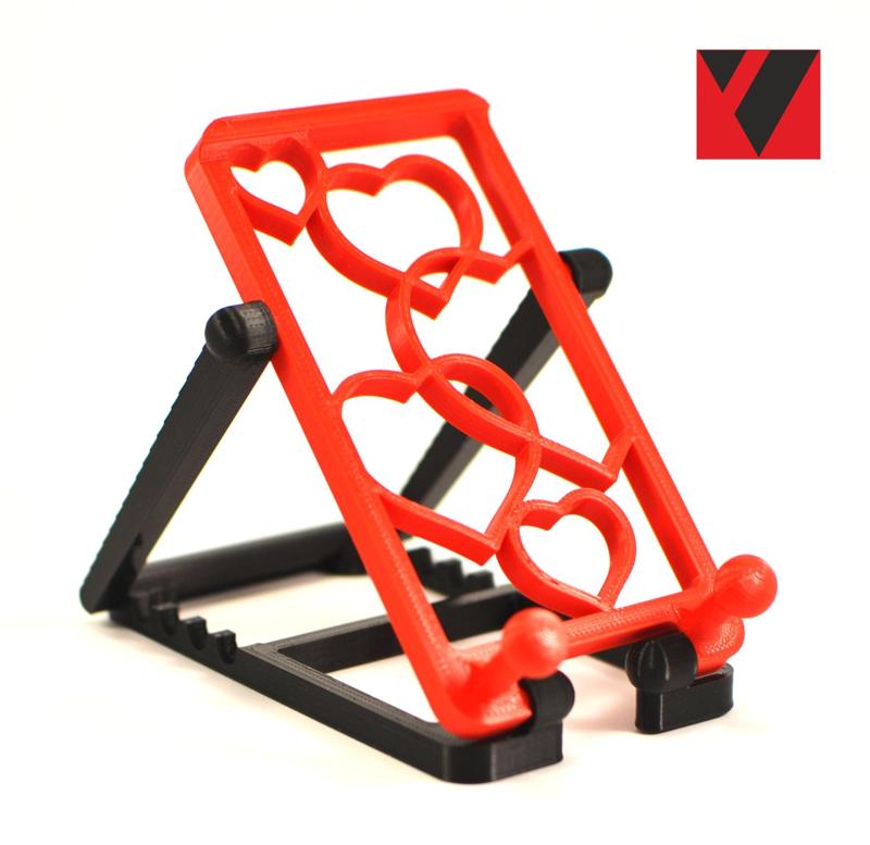 Gift phone holder "Heart"