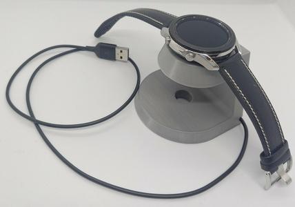 SAMSUNG GALAXY WATCH 3 HOLDER (MODERN DESIGN) (SAMSUNG CHARGER EP-OR825 SIZE: APPROX. ⌀33.75 MM X 8.95 MM / ⌀1.329 INCH X 0.352 INCH)