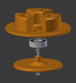 SmartAlu spool holder