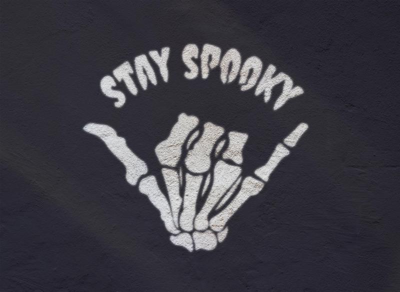 STAY SPOOKY - READY TO PRINT! 3D PRINTABLE STENCIL