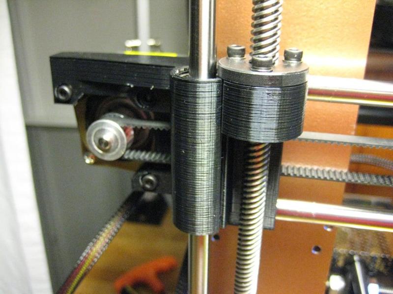 Prusa i3 Rework Leadscrew Z-axis w/Delrin Nut