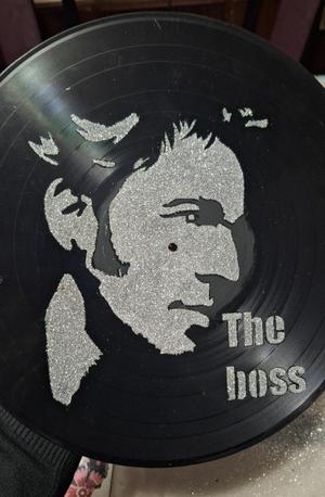 bruce springsteen stencil