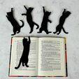 CAT BOOKMARK marcapáginas de gato
