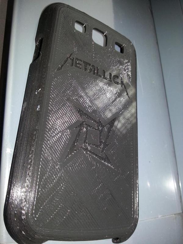 Samsung Galaxy S3 Metallica logo case (based on Slipshine galaxy s3 case) 