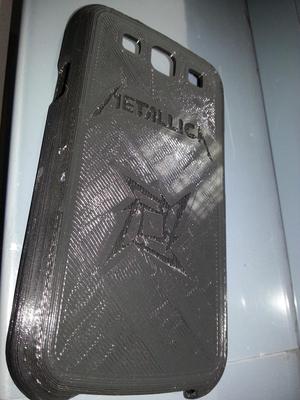 Samsung Galaxy S3 Metallica logo case (based on Slipshine galaxy s3 case) 