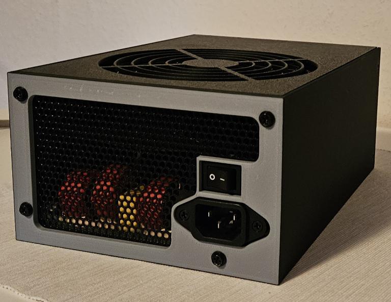 Housing for PC power supply unit