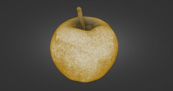 Red Apple Trio (Whole, Bitten, Half) — Laser-Scanned 3D Models (500k & 1.5M OBJ/STL) — Realistic Food Props - By ScanPantry
