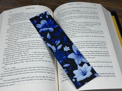 HueForge Flower Bookmark