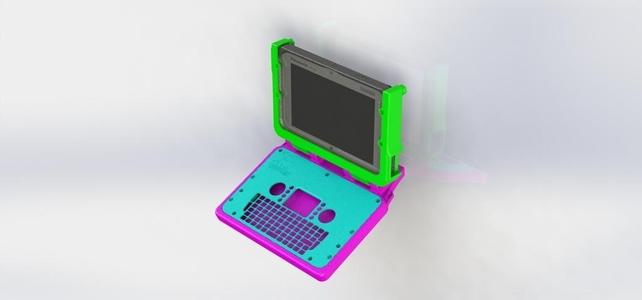 200TH Design! Panasonic Toughpd FZ-M1 Keyboard Folio