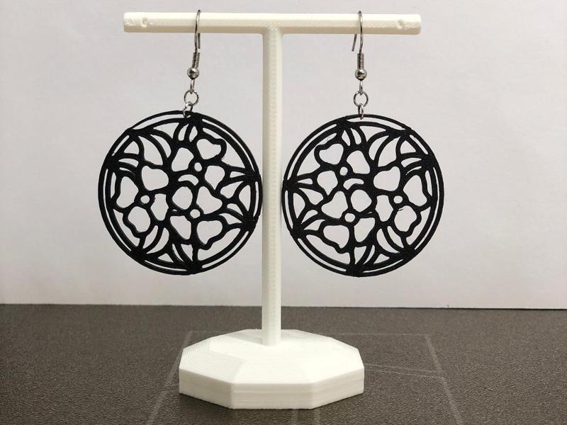 Flower earrings vol.5 no AMS, 0,4 mm nozzle