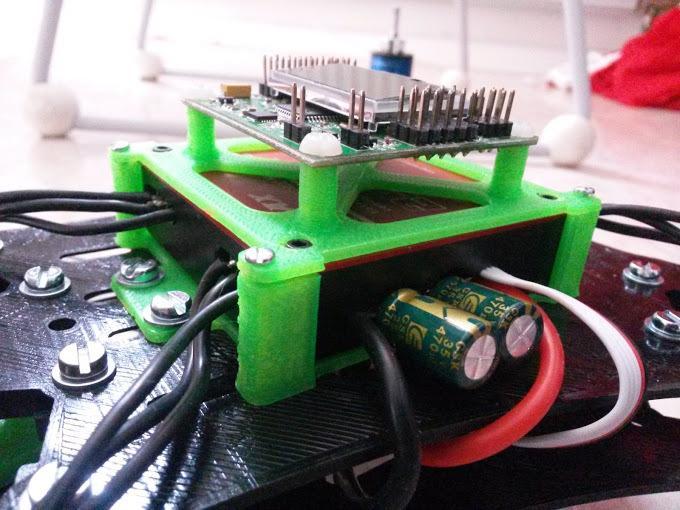 EMAX 4in1 esc mount whit KK2.1cc mount to spyda 500