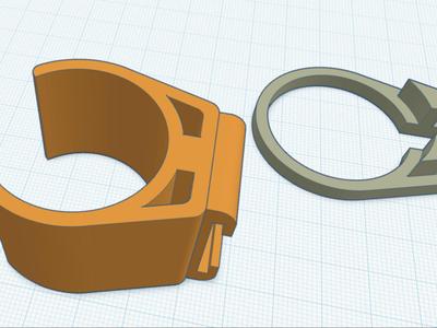 Cold Shoe Mount For 35mm Pole