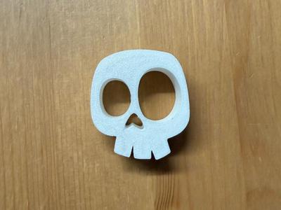 Skull Stanley Straw Topper