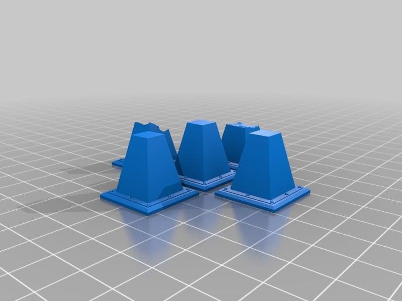 Dragon's Teeth Tank Traps and Landmines