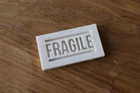 Fragile stamp mold