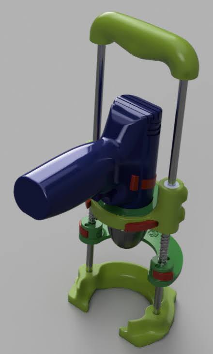 Universal drilling jig (for perpendicular drilling)