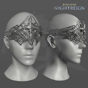 Elden Ring Nightreign – Duchess Mask | Cosplay STL