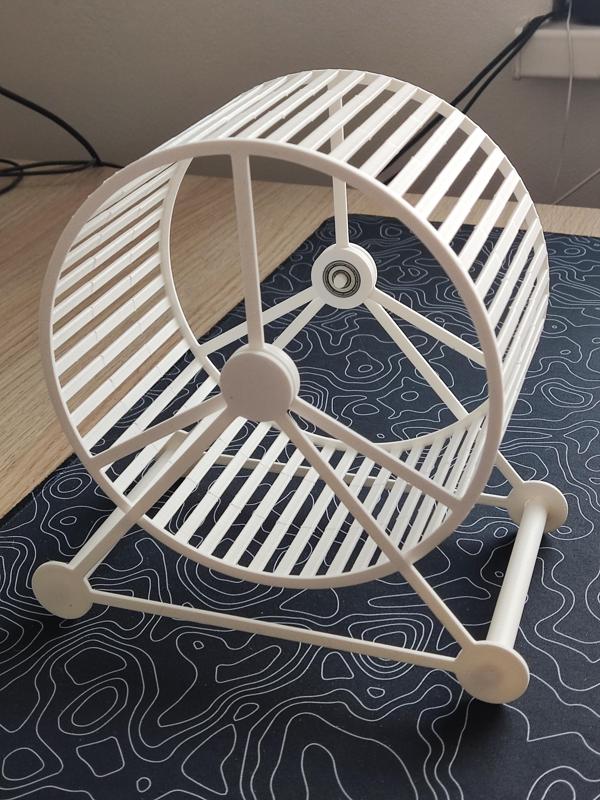 Customizable Rodent Running Wheel