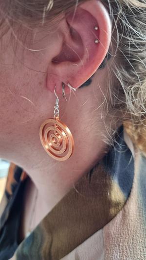 Earrings rounds