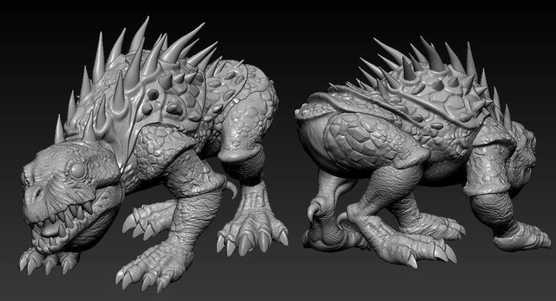 Massiff 6inch scale 3d print file 3D print model
