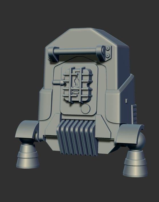 Rebel Jump Pack one12 and full size props set 3D print model