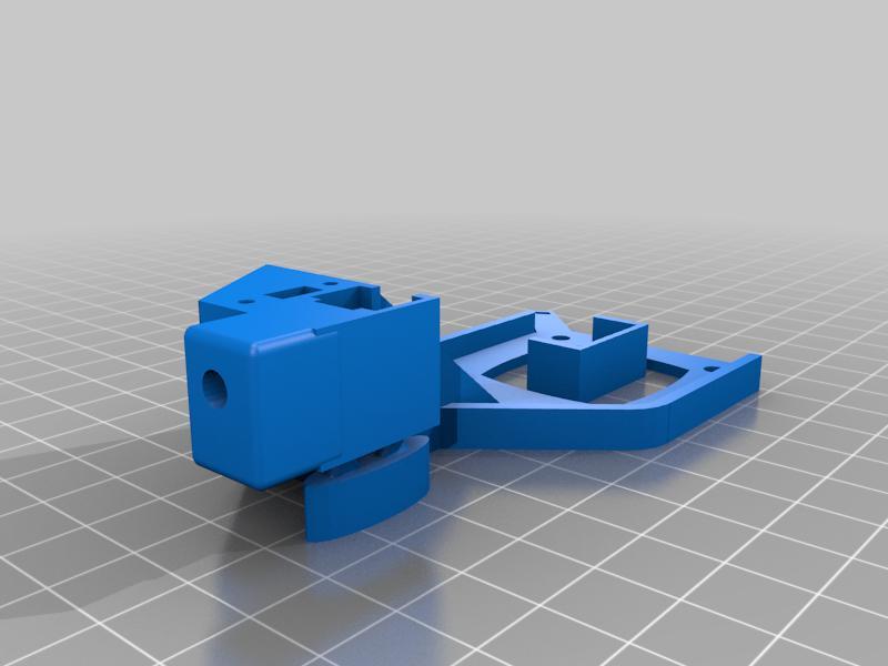 Alfawise U30 Filamentguid MK8 Extruder Dual Gear